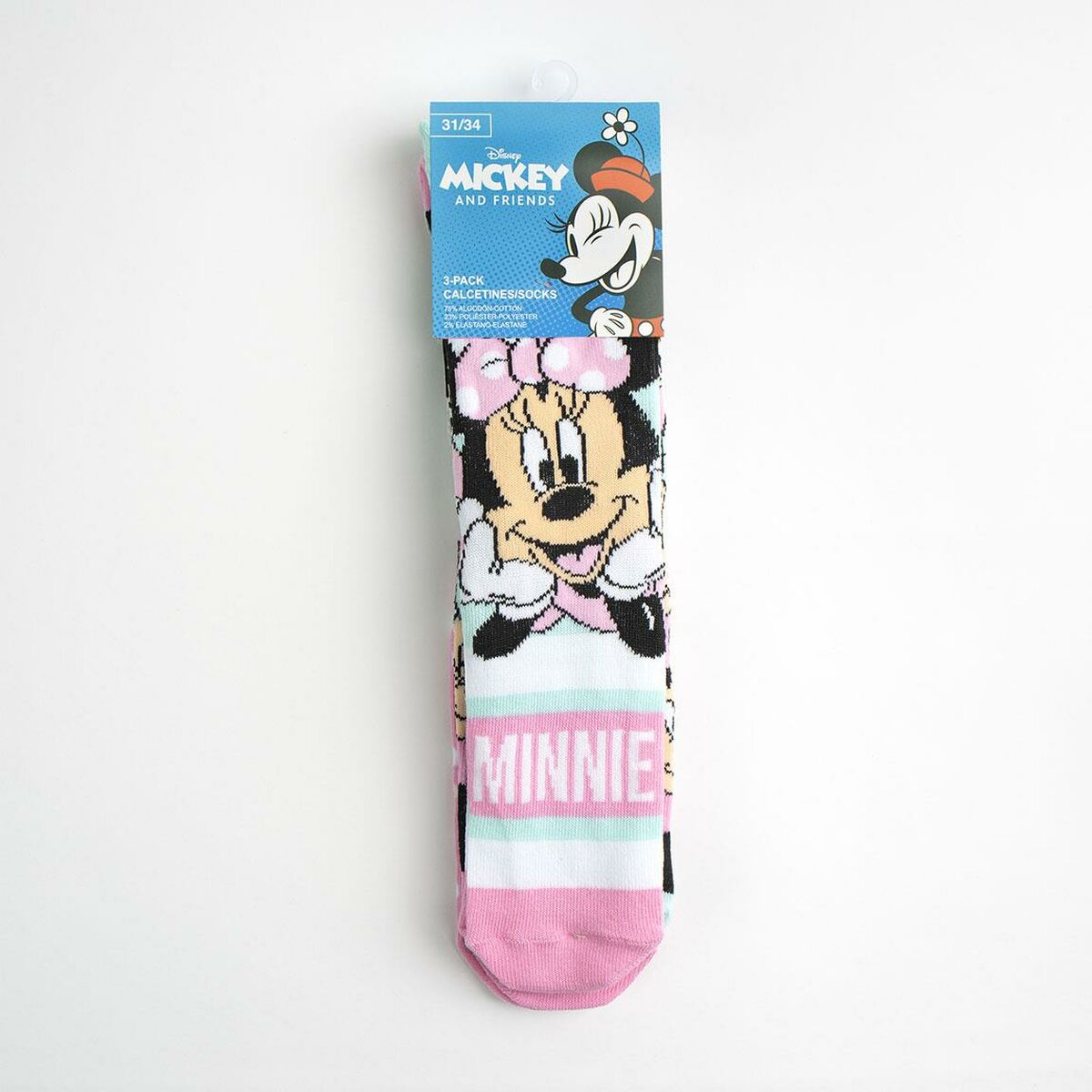 Чорапи Minnie Mouse 3 чифта